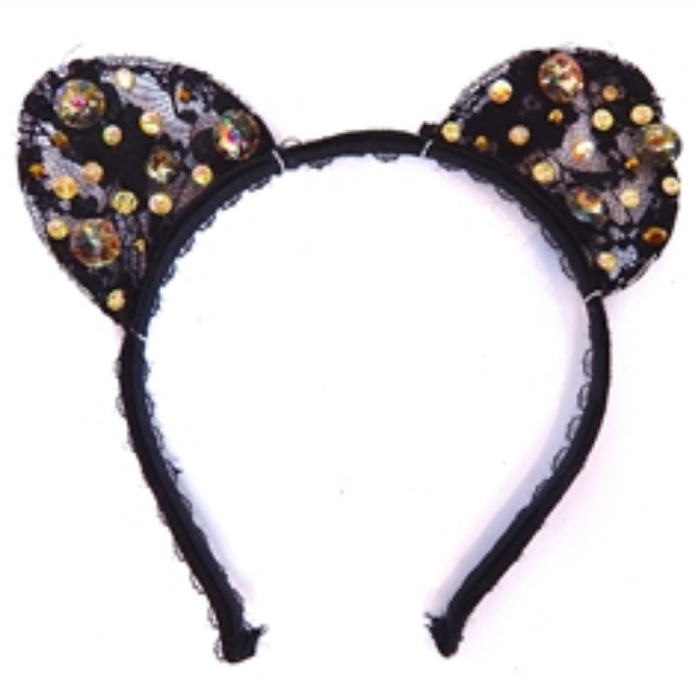 GASOLINE GLAMOUR PHARAOH KITTY EARS HEADBAND